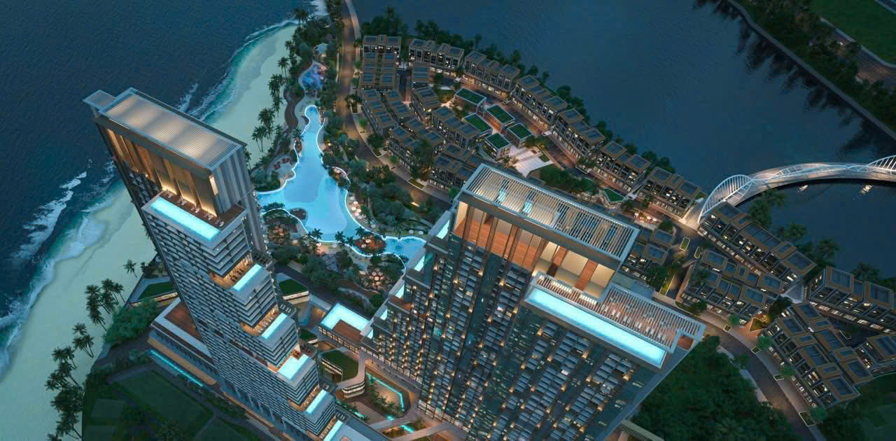 Phối cảnh tổng quan Aria Bay Tower Hạ Long