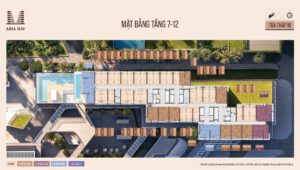 mat bang tang 7 - 12 tai Aria Bay Tower Ha Long