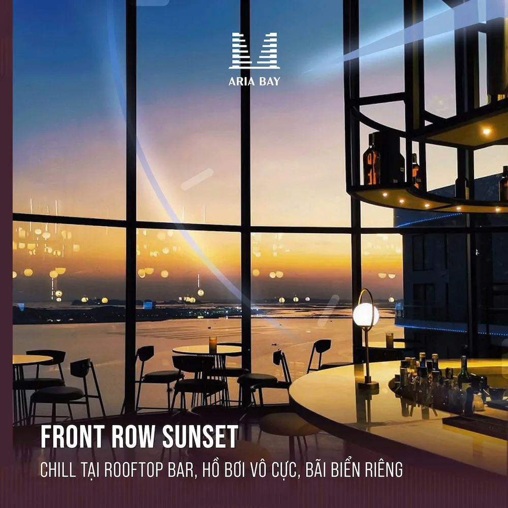 Front Row Sunset Khi Hoang Hon Hoa Ban Giao Huong Cam Xuc